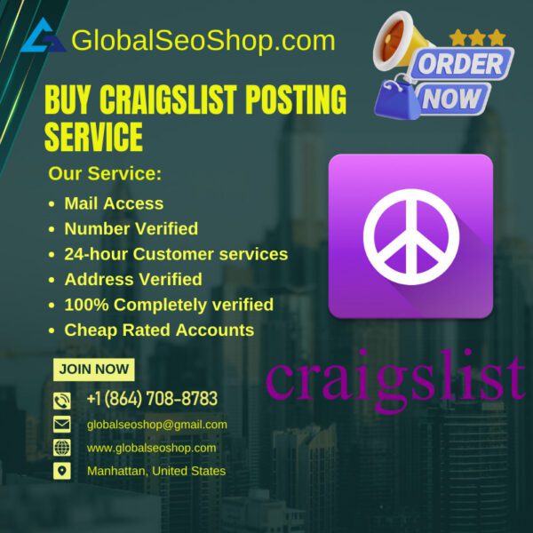 Buy Craigslist Posting Servicse