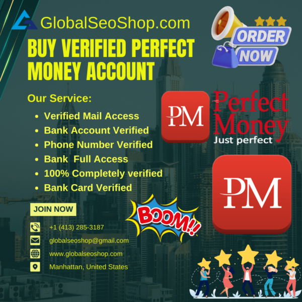 buy verified perfect money account