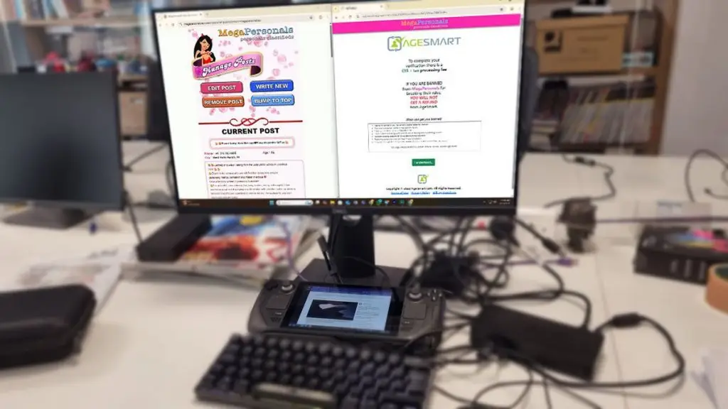 MegaPersonals identity verification process