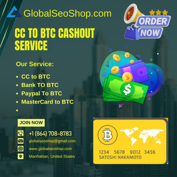 CC to BTC CASHOUT